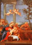 Albani, Francesco The Holy Family (Sacra Famiglia) oil painting on canvas